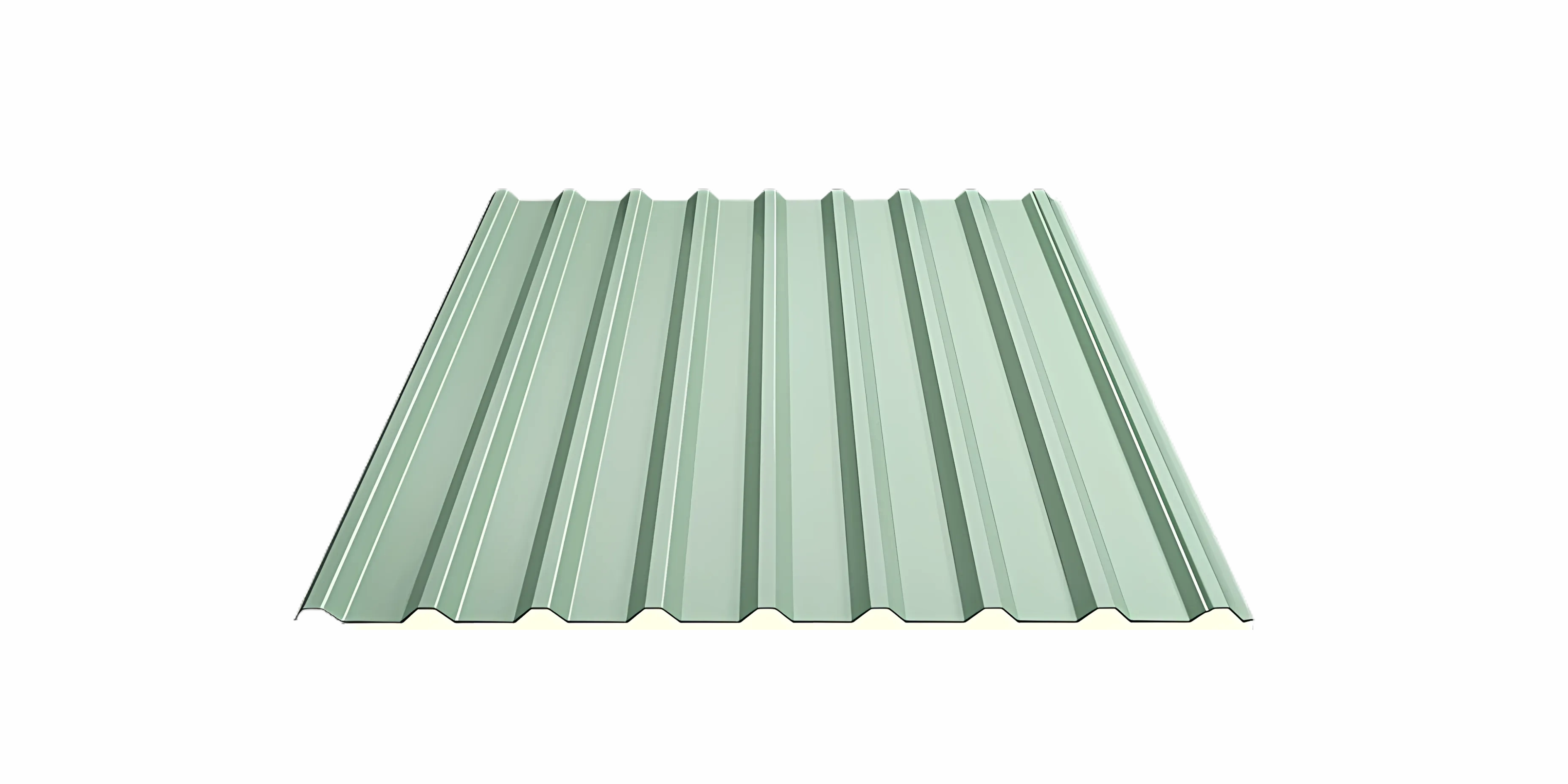 Tole lạnh 9 sóng màu xanh ngọc
